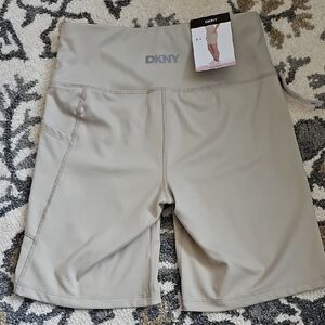 DKNY Women's Taupe Bike Shorts